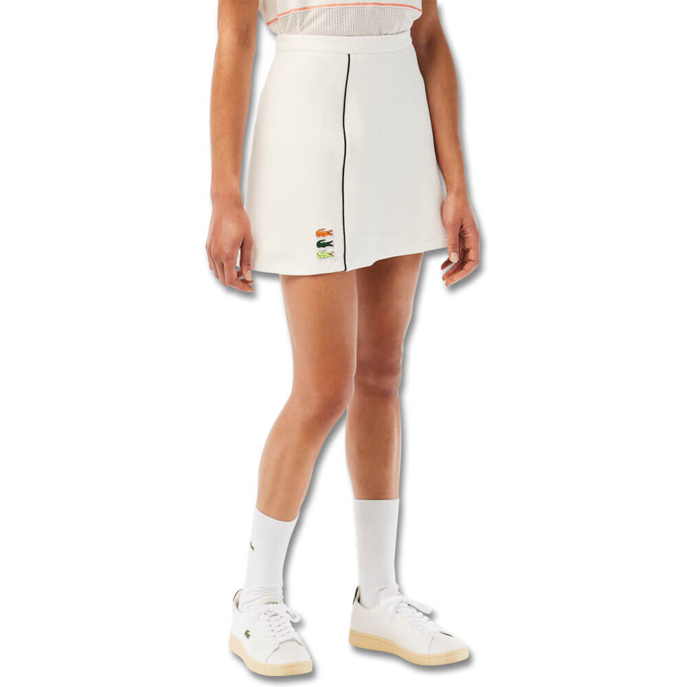 Lacoste Organic Cotton French Made Golf Skirt 2023 Women