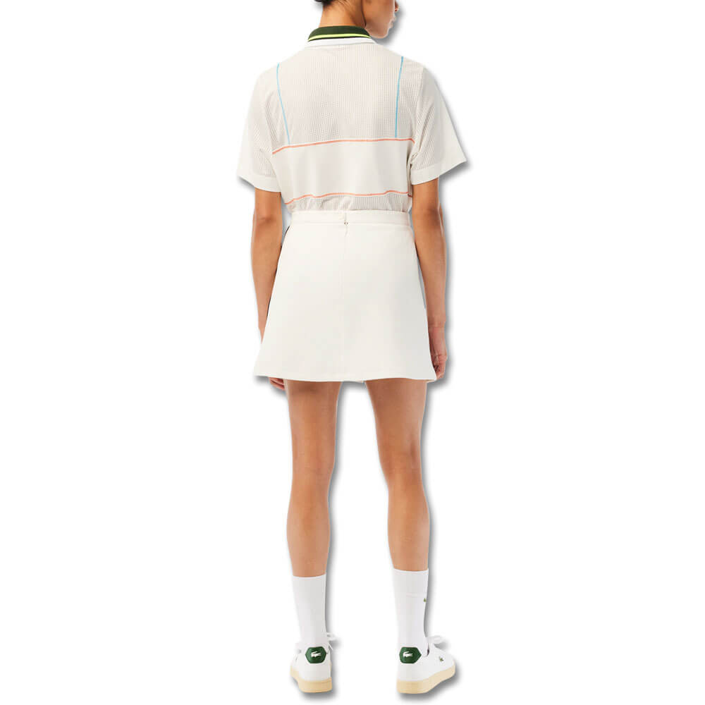 Lacoste Organic Cotton French Made Golf Skirt 2023 Women