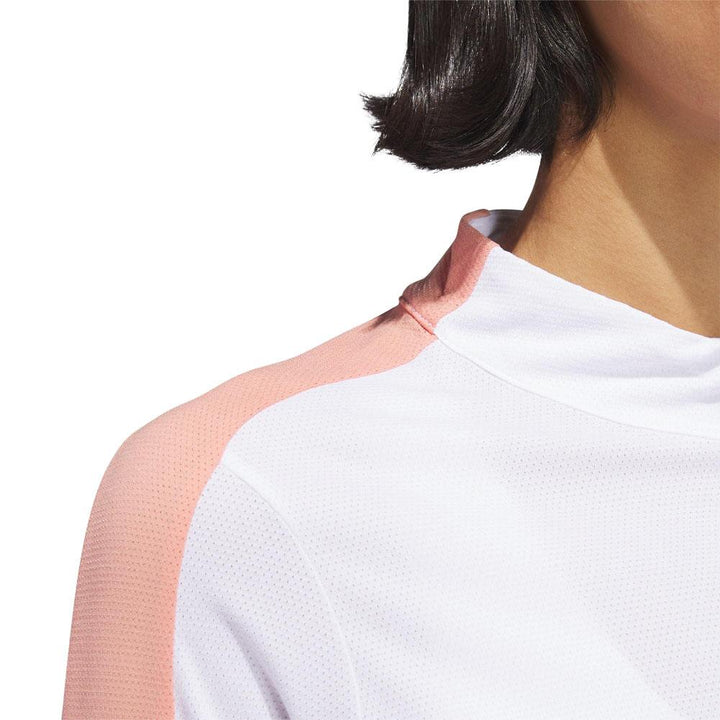 Adidas Longsleeve Golf Mock White - HS/W23 Women