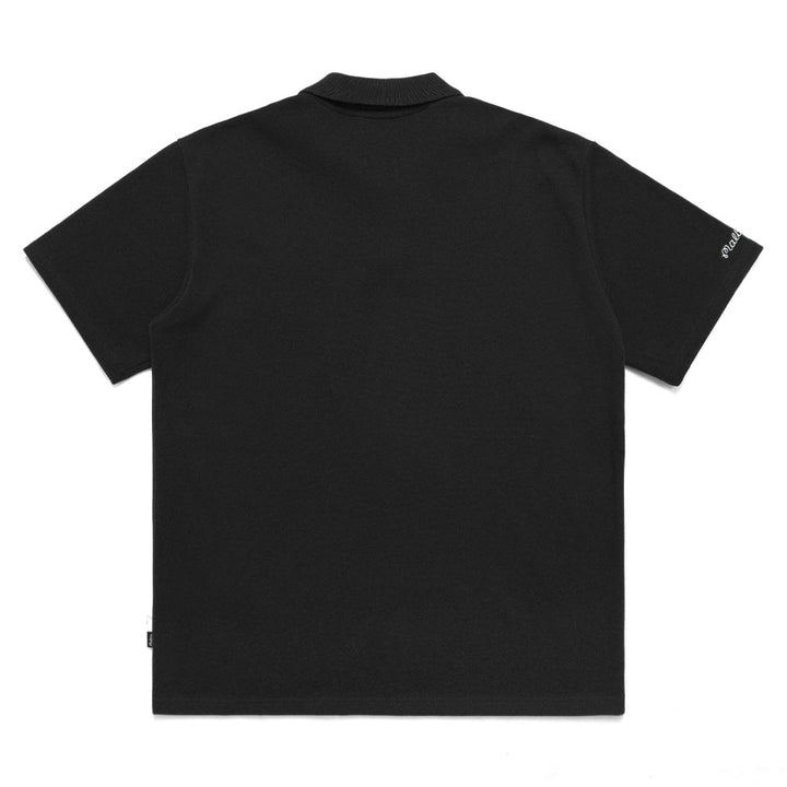 Malbon Caddy Cooper Golf Polo Black - 23 Men