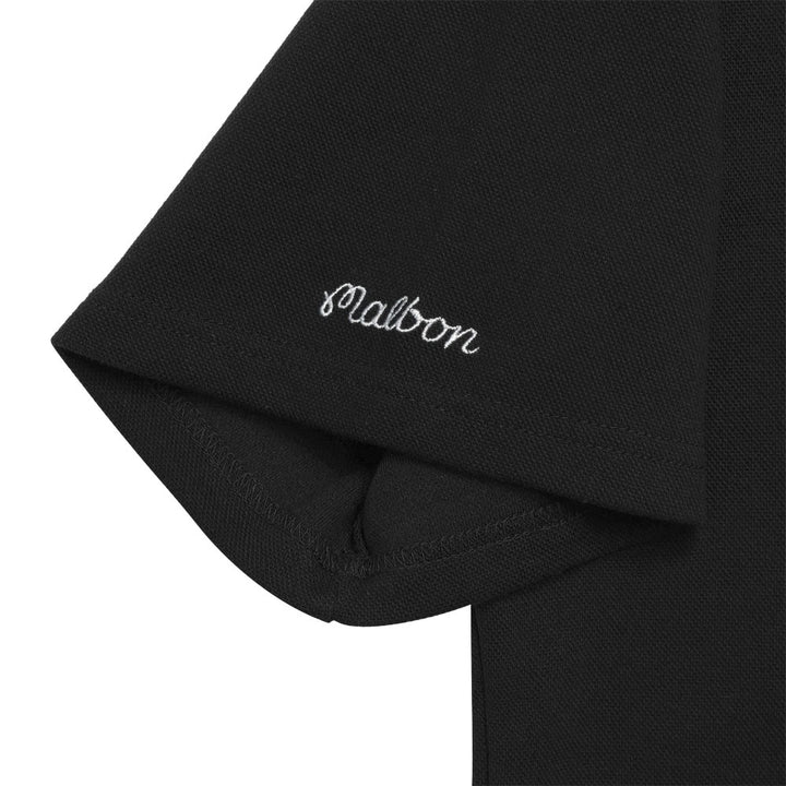 Malbon Caddy Cooper Golf Polo Black - 23 Men