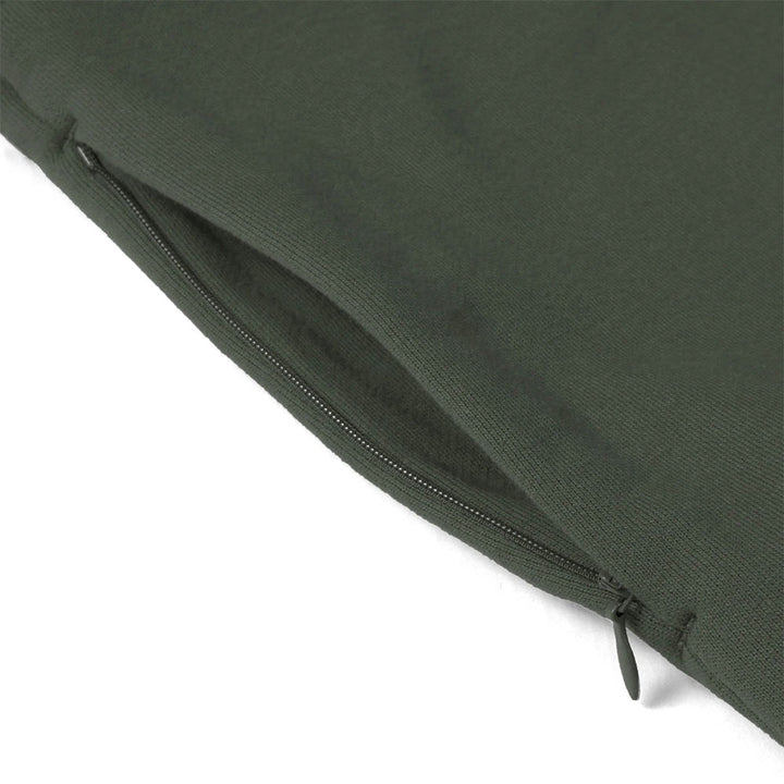 Malbon Collegiate Quarter Zip Golf Pullover Hunter Green - 23 Men