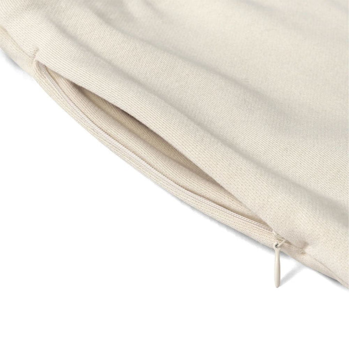 Malbon Collegiate Quarter Zip Golf Pullover Natural - 23 Men