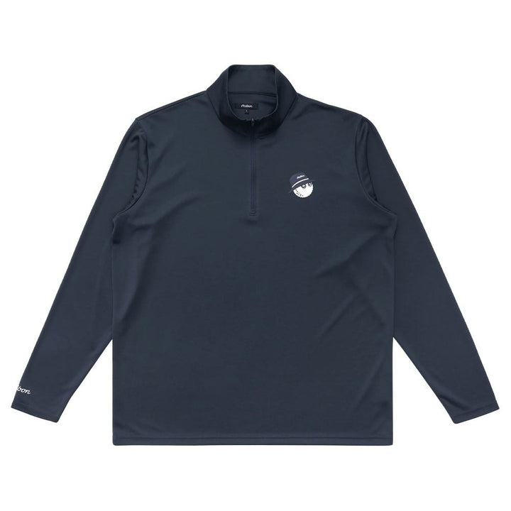 Malbon Performance 1/4 Zip Golf Pullover Navy - FW23