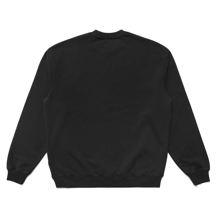 Malbon Script Crewneck Golf Sweater Black - 23 Men