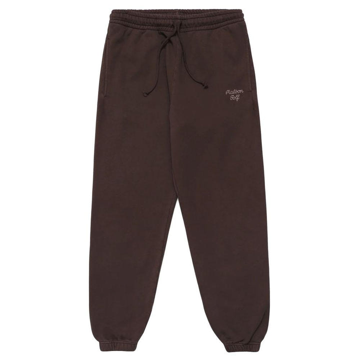 Malbon Script Golf Sweatpants Brown