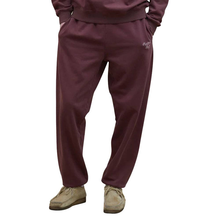 Malbon Script Golf Sweatpants Brown