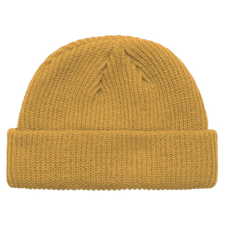 Malbon M Script Fisherman's Knit Golf Beanie Yellow - 23 Men