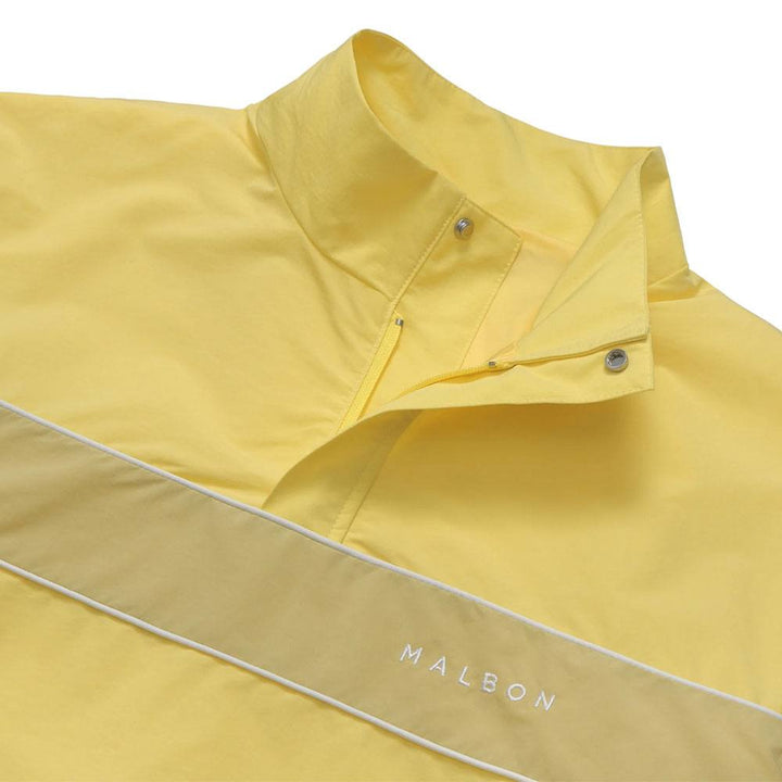 Malbon Bermuda Popover Golf Jacket Sun Yellow - 23 Men