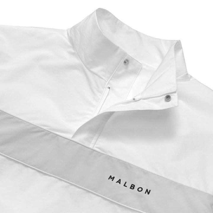 Malbon Bermuda Popover Golf Jacket White - 23 Men