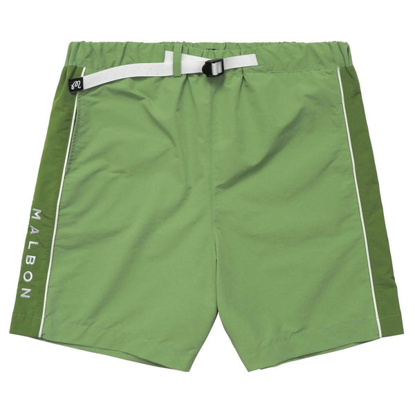 Malbon Island Strider Golf Shorts Grass