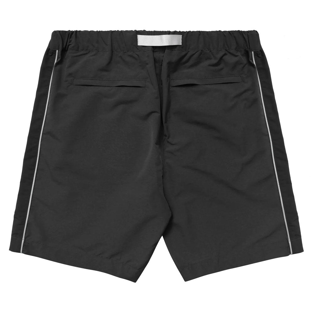 Malbon Island Strider Golf Shorts Obsidian