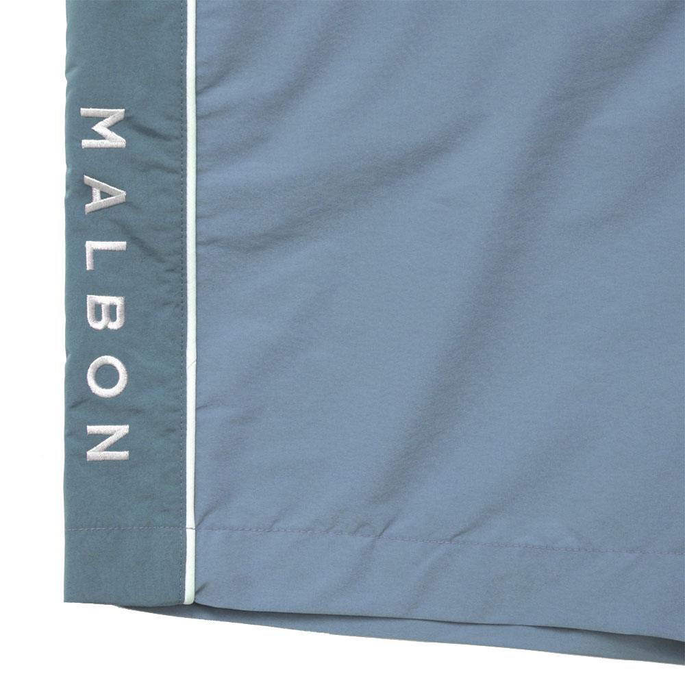 Malbon Island Strider Golf Shorts Slate Blue