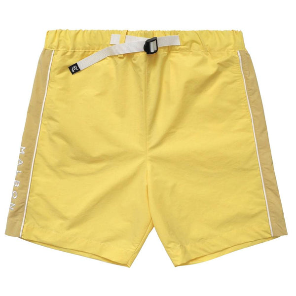 Malbon Island Strider Golf Shorts Sun Yellow