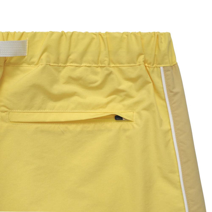 Malbon Island Strider Golf Shorts Sun Yellow