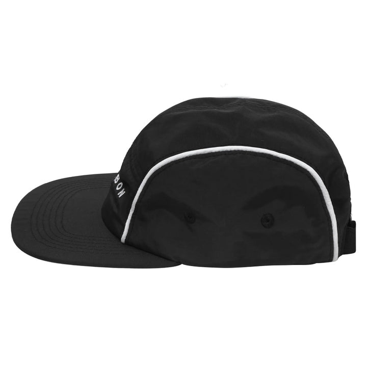 Malbon Bermuda 5 Panel Golf Cap Black - 23 Men