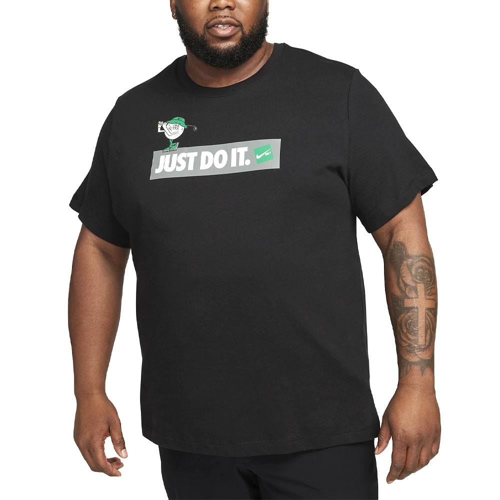 Nike Verbiage Tee Golf T-Shirt Black - SU23