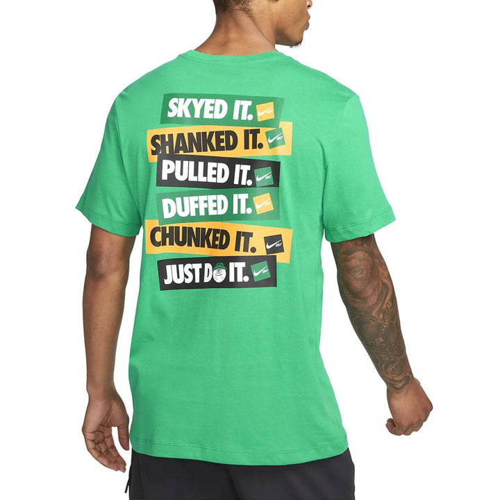 Nike Verbiage Tee Golf T-Shirt Stadium Green - SU23