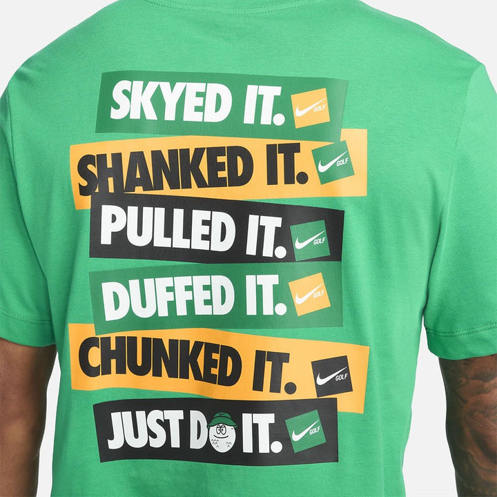 Nike Verbiage Tee Golf T-Shirt Stadium Green - SU23