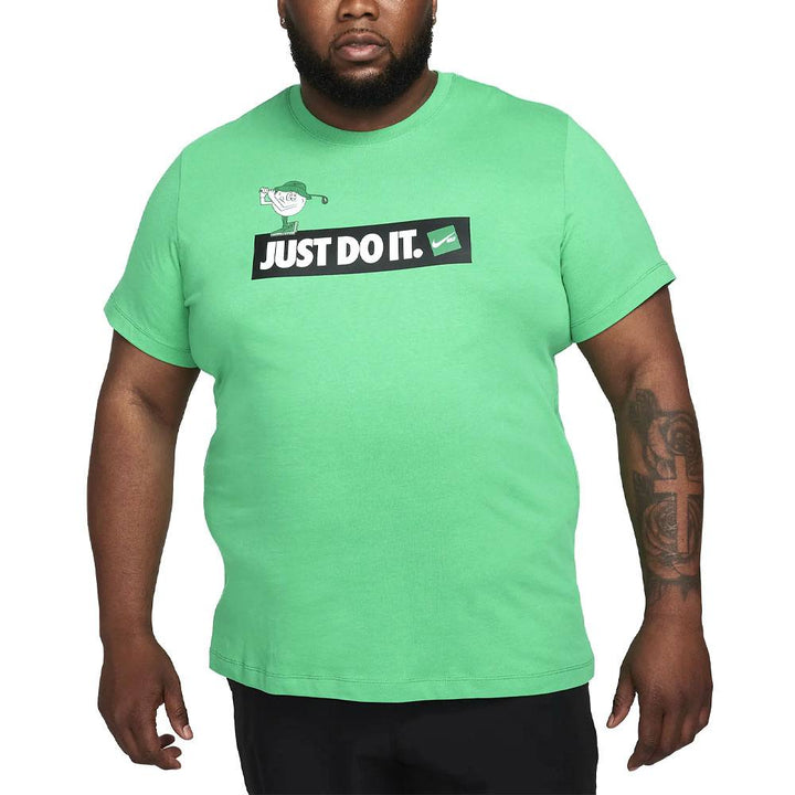 Nike Verbiage Tee Golf T-Shirt Stadium Green - SU23