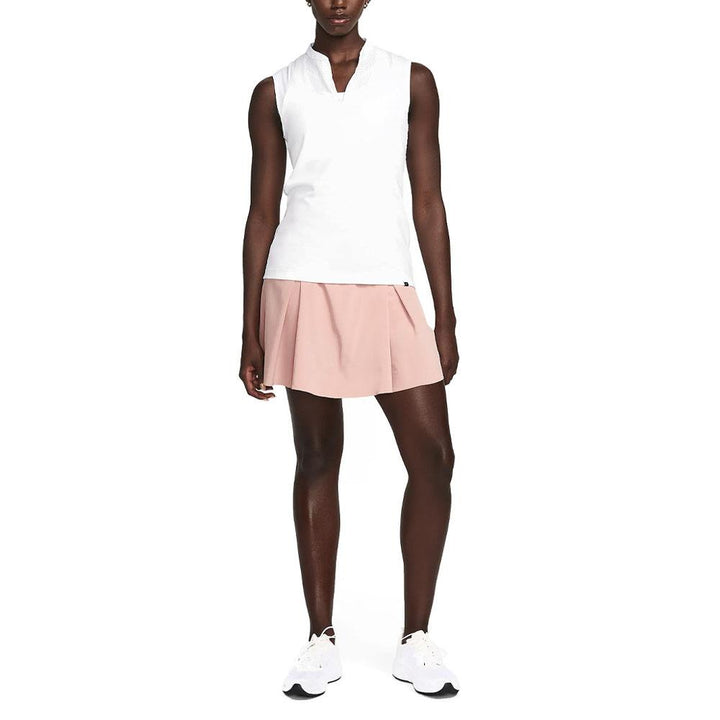 Nike Dri-FIT Advantage Long Golf Skirt Red Stardust/White - 23 Women