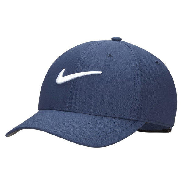 Nike Dri-FIT Club Structured Swoosh Golf Cap Midnight Navy/White - 23 Men