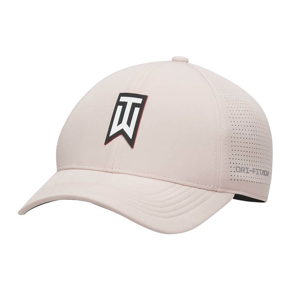 Nike Tiger Woods Structured Dri-FIT ADV Club Golf Cap Pink Oxford/White - 23 Men