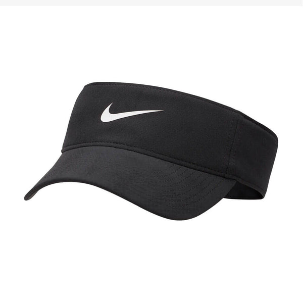 Nike Dri-FIT Ace Swoosh Golf Visor Black/Anthracite/White - 23 Men