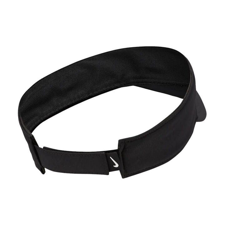 Nike Dri-FIT Ace Swoosh Golf Visor Black/Anthracite/White - 23 Men