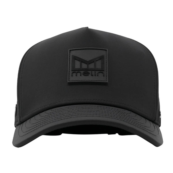 Melin Thermal Odyssey Stacked Infinite Golf Cap Black - FW23 Men