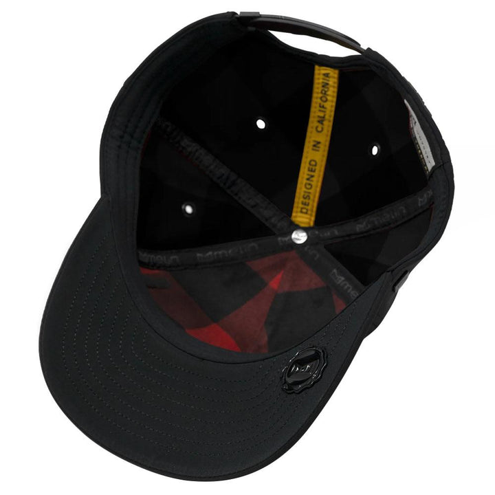 Melin Thermal Odyssey Stacked Infinite Golf Cap Black - FW23 Men