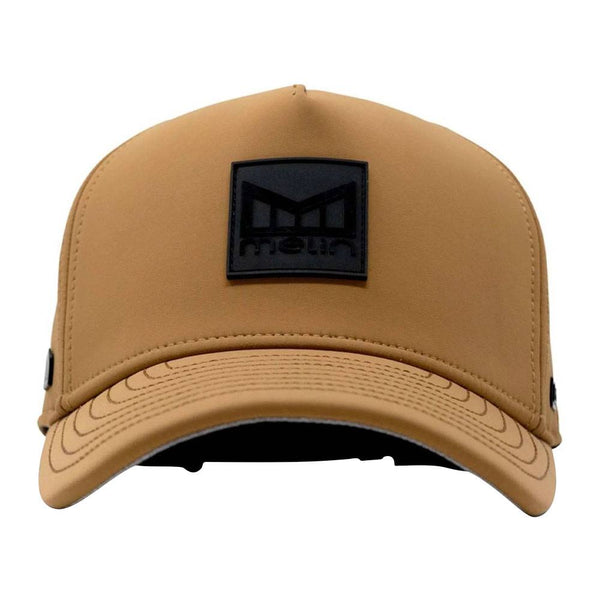 Melin Thermal Odyssey Stacked Infinite Golf Cap Peanut Butter - FW23 Men