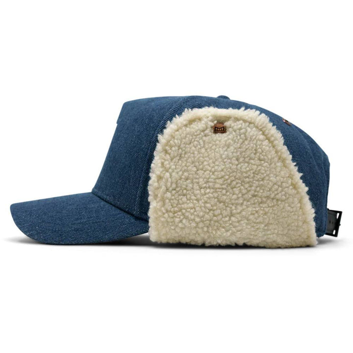 Melin Thermal Odyssey Stacked Lumberjack Golf Cap Med Blue Denim - FW23 Men