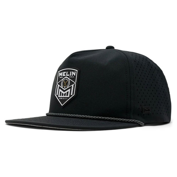Melin Hydro Coronado Shield Golf Cap Black - FW23 Men