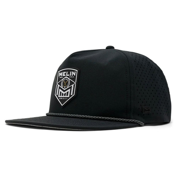 Melin Hydro Coronado Shield Golf Cap Black - FW23 Men