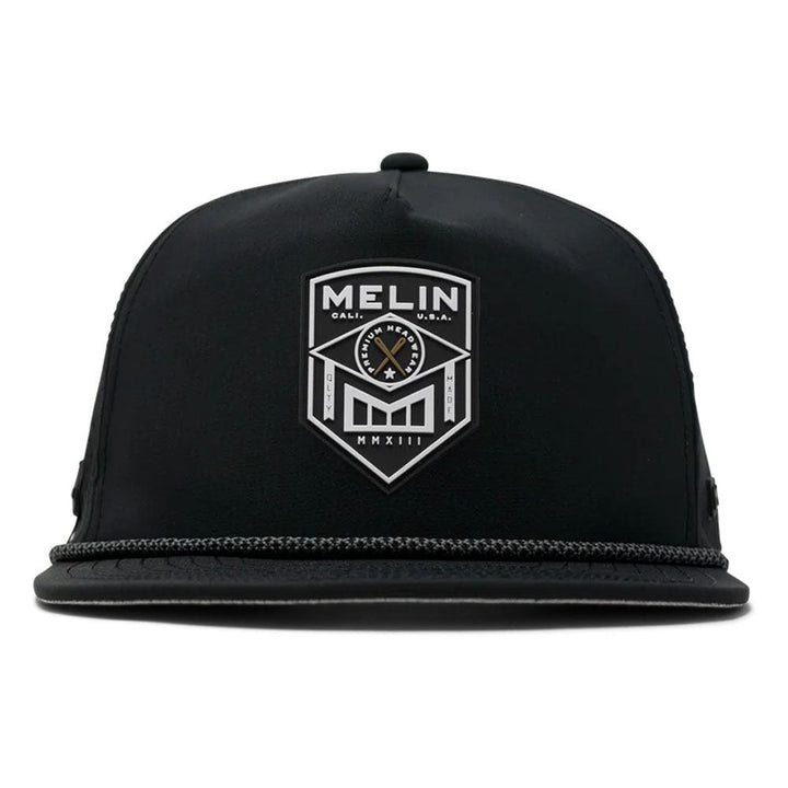 Melin Hydro Coronado Shield Golf Cap Black - FW23 Men