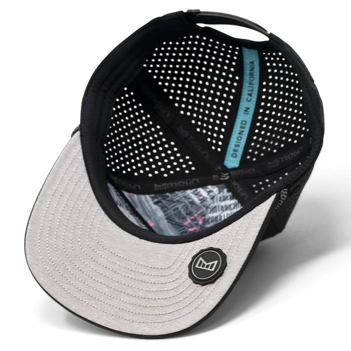 Melin Hydro Coronado Shield Golf Cap Black - FW23 Men