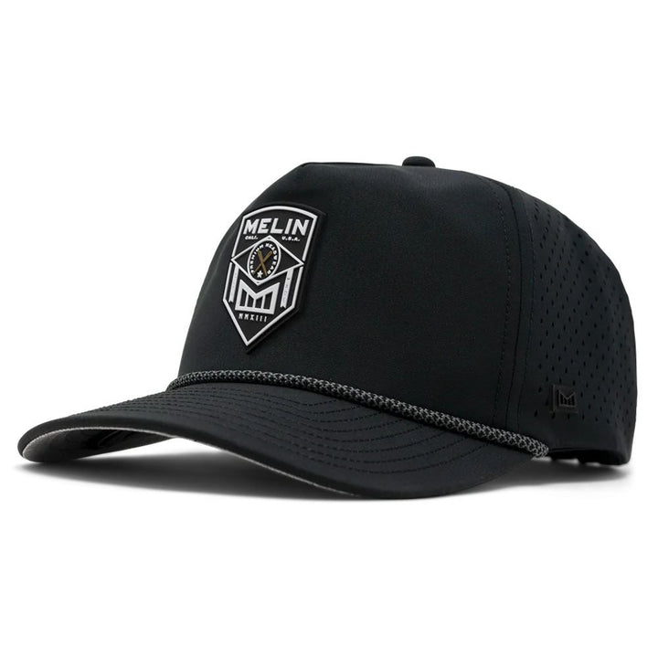Melin Hydro Coronado Shield Golf Cap Black - FW23 Men
