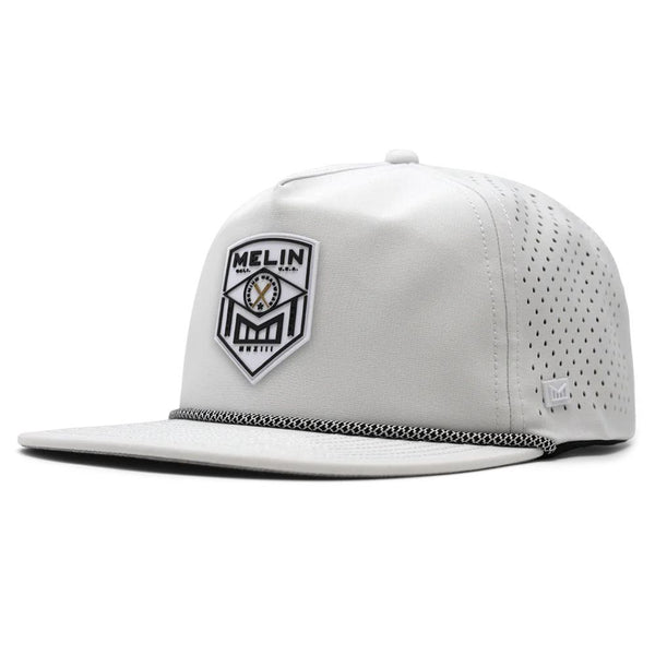 Melin Hydro Coronado Shield Golf Cap White - FW23 Men