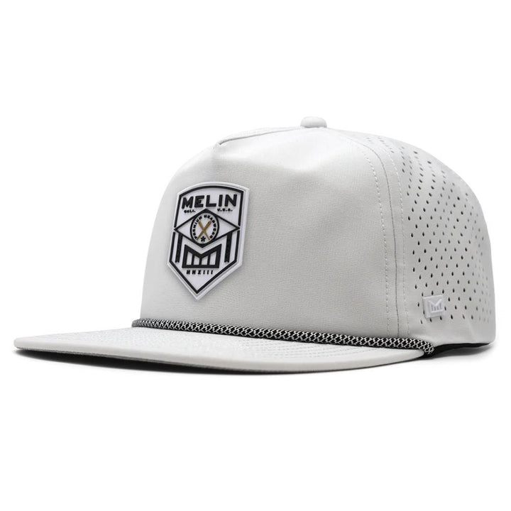 Melin Hydro Coronado Shield Golf Cap White - FW23 Men