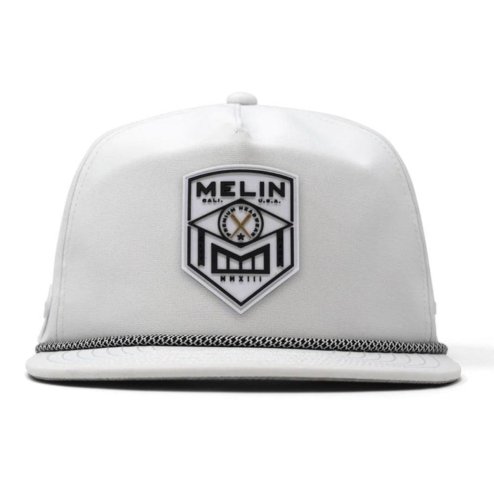 Melin Hydro Coronado Shield Golf Cap White - FW23 Men