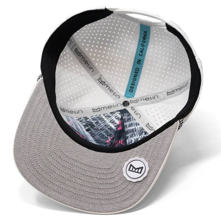 Melin Hydro Coronado Shield Golf Cap White - FW23 Men