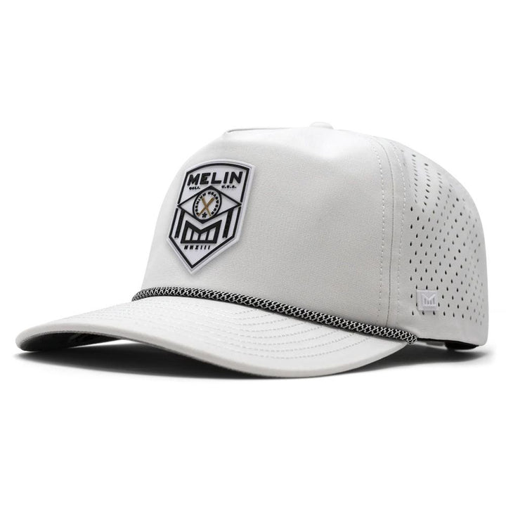 Melin Hydro Coronado Shield Golf Cap White - FW23 Men