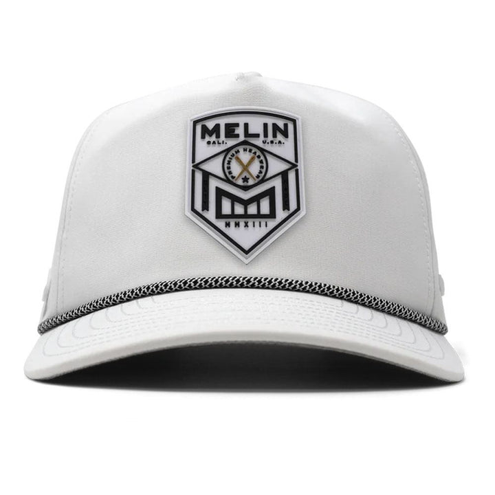 Melin Hydro Coronado Shield Golf Cap White - FW23 Men
