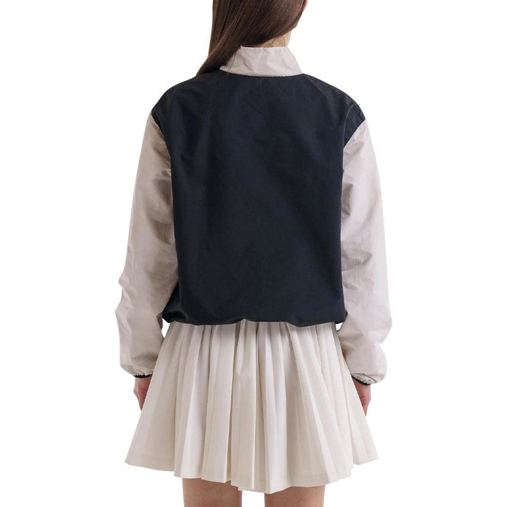 Malbon Daria Windbreaker Golf Pullover Black - 23 Women