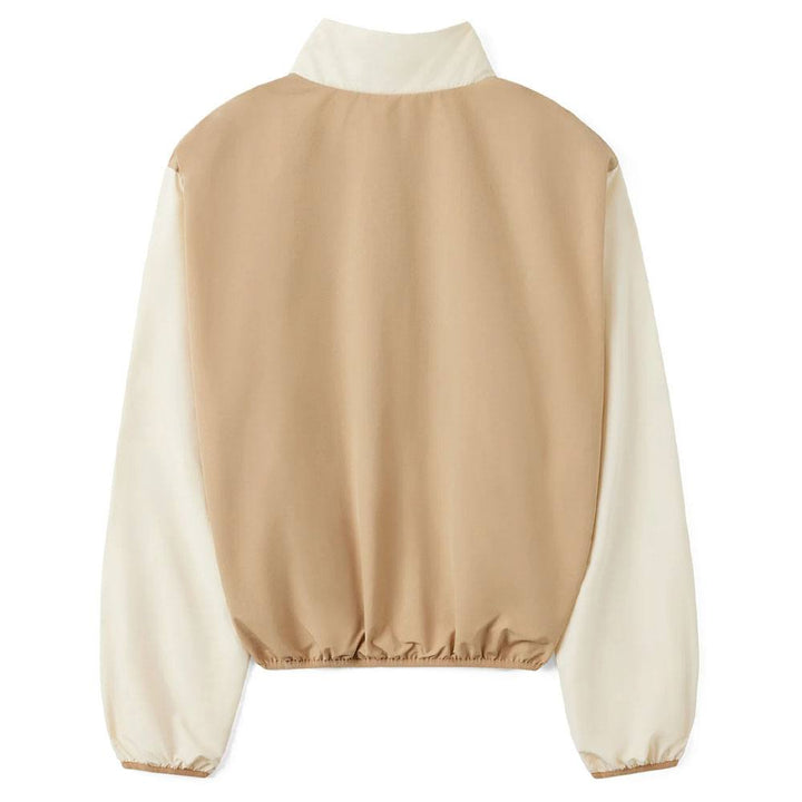 Malbon Daria Windbreaker Golf Pullover Camel - 23 Women