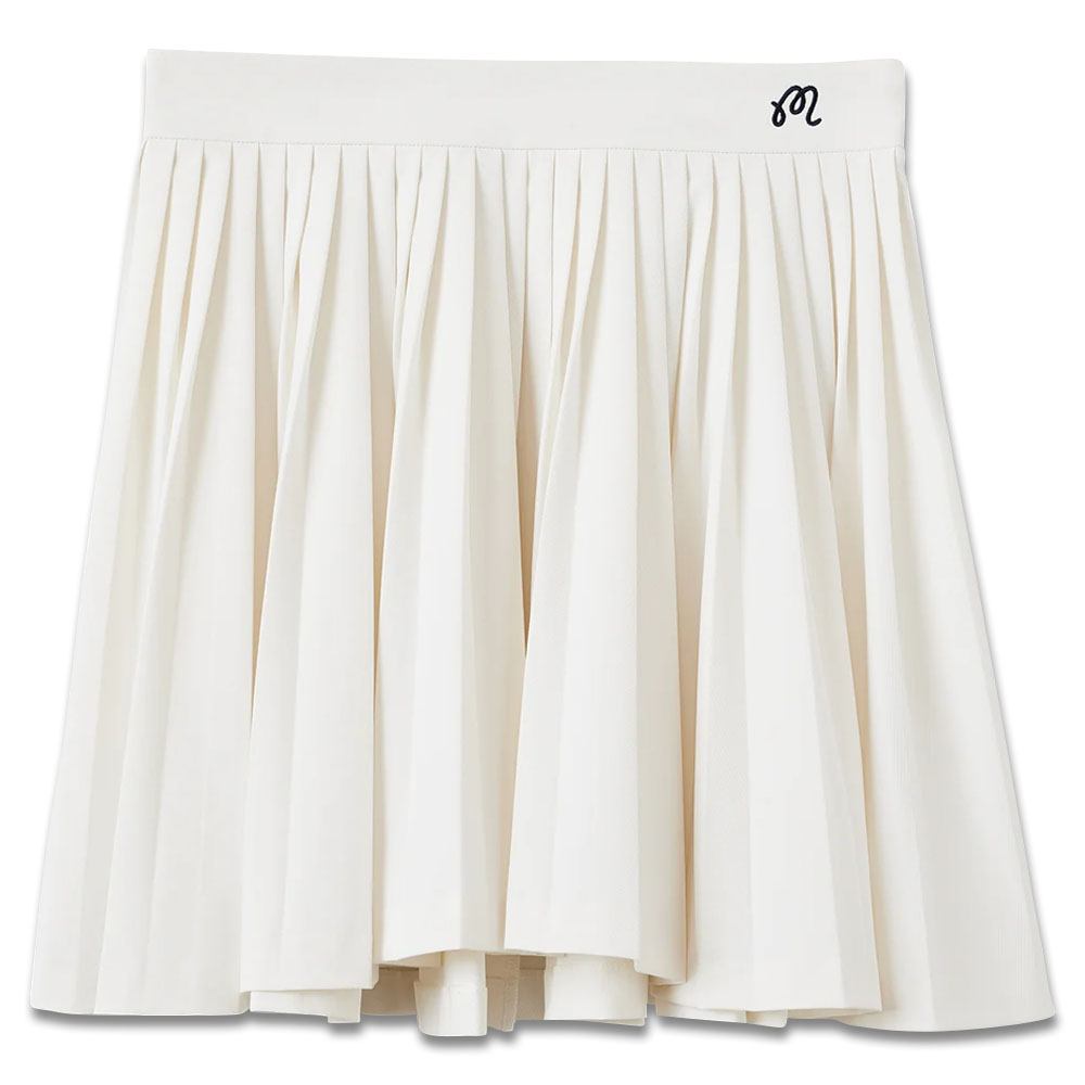 Malbon Kate Golf Skirt White Women