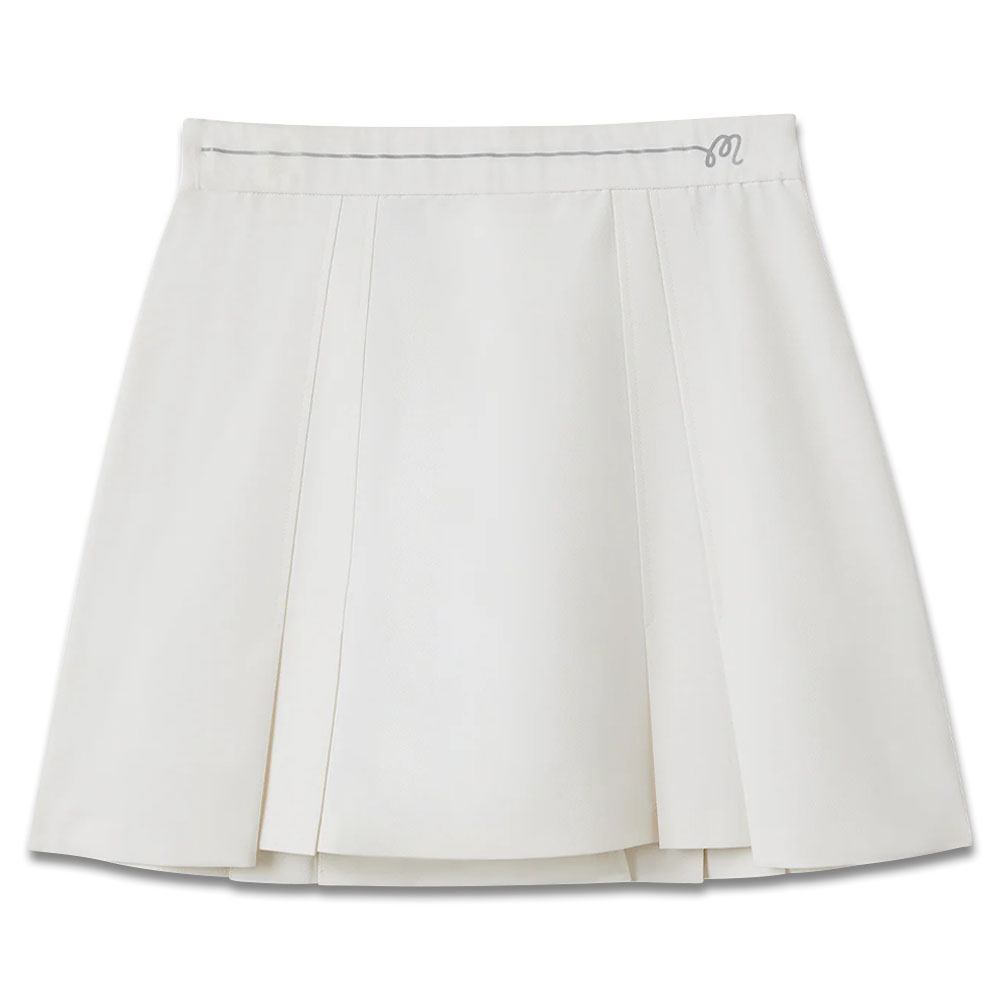 Malbon Frida Golf Skirt White Women