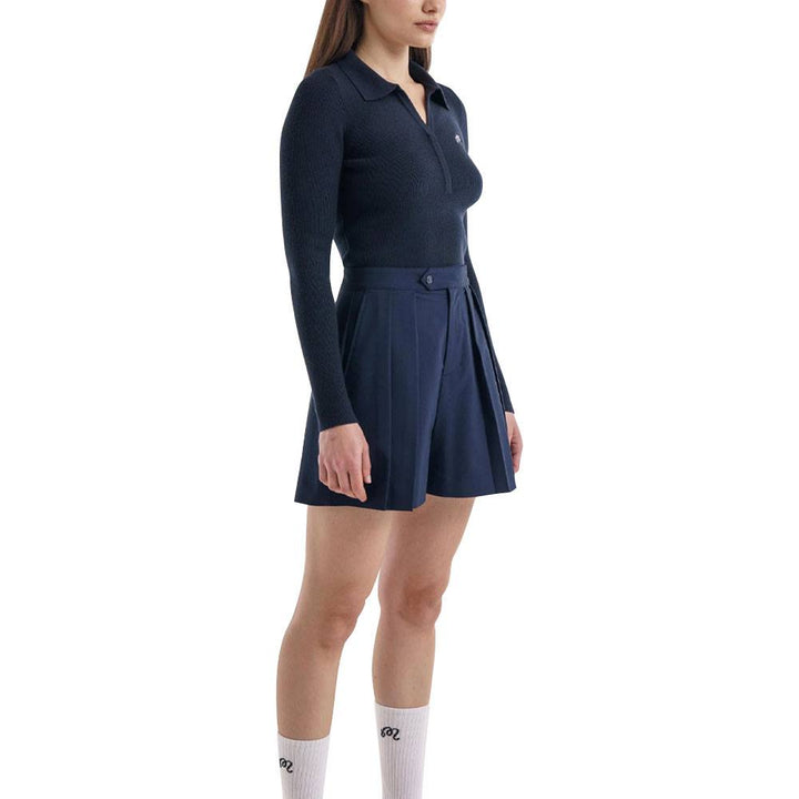 Malbon Marina Golf Shorts Navy Women