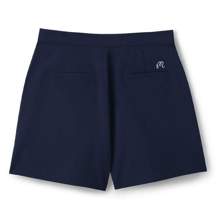 Malbon Marina Golf Shorts Navy Women